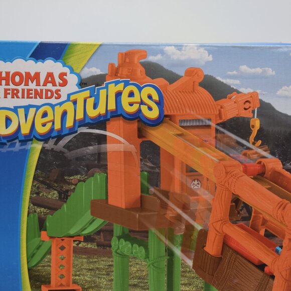 Thomas and Friends Thomas Adventures Explore and Imagine Misty Island Zip-Line - Picture 3 of 11